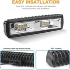 Fit John Deere Gators 835m  835r  865m  865r 12v 2pcs 6  Inch Led Work Light Bar