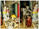 Vintage To Now Junk Drawer Lot  Occupied Japan stamps coins Jewelry books more