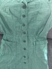 Girl Scouts Of America Uniform Dress Girls Green  50s 60s Vintage Pre Owned