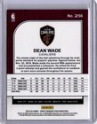 2019-20 Panini Nba Hoops Premium Stock Dean Wade  256 Rc Cleveland Cavaliers