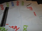 20  Ebay-branded Poly Mailing Bags Shipping Envelopes Free Shipping 12 x15   New