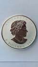 2017 Canada  1 Ounce Silver Maple Leaf   9999  Reverse Proof  Maple Leaf Privy