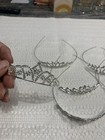 Girls Rhinestone Metal Tiara Princess Crown Head Piece Costume Hair Band Hallo