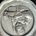 Set Of Vintage Norleans Pewter Wall Plates Made In Italy 