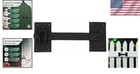 Sturdy Black Wrought Iron Gate Latch 12 Inch - Easy Install