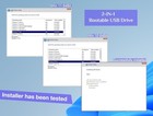 32gb - Bootable Windows 10 11  Usb Driver 3 2gen For Reinstall Windows  Black