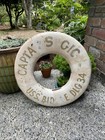 Vintage 1960   s Uss Biddle Dlg34 Captains Gig Ship Life Ring Buoy Us Navy Usn 16   