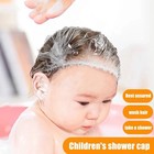 Disposable Shower Cap Waterproof Plastic Hair Cover Salon Head Wrap Bath Cap