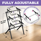 3-tier Adjustable Keyboard And Synth Stand     Professional Stand For Keyboards