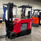 2018 Raymond 425c50tt 5000lb Used Forklift Triple Mast Sideshift Fork Positioner