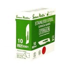 Swan-morton  10r Surgical Sterile Dermaplane Blades Stainless 100 Pack Authentic