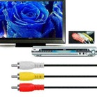 5ft New Hdmi Male To 3 Rca Video Audio Av Transmitter Adapter Cable Hdtv 1080
