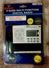9 Band Multi Function Am fm sw Portable Radio New In Package