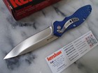 Kershaw Oso Sweet Assisted Open Pocket Knife Blue Folder 1830blu 8cr13mov New