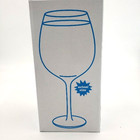 Gigantic Wine Glass Size Xl Holds A Full Bottle Gag Gift Big Mouth Inc Clear