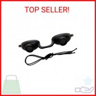 Super Sunnies Evo Flexible Tanning Bed Goggles Uv Eye Protection Black Glasses 