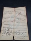 1949 Vintage Republica Argentina Identity Card Passport Of Sylvia Kersenbaum 