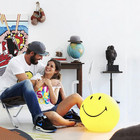 Night Light For Kids Smiley Face Lamp Light Birthday Gifts For Girls Boys Plasti