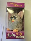 Vintage 1998 Grey Furby Model 70-800 Tiger Interactive Toy New In Box