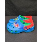 Crocs Kids Fun Lab Pj Masks Clogs Blue Green Red Size C9 Catboy Owlette Gekko