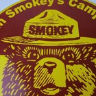 Vintage Smokey Bear Sign - Prevent Wildfires Prevention Porcelain Gas Sign