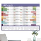2025 Yearly Wall Calendar For To-do List  Appointments  Meetings  Reminders