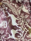 Pottery Barn Teen Harry Potter Magical Patronus Damask Twin Duvet Cover Maroon