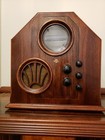 Retro Vintage Prewar Television Set Early 1930 s Art Deco Style