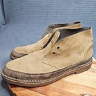 Clarks Men s Tan Suede Leather Desert Boots Us 11m Chukka Ankle
