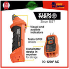 Klein Tools Et310 Digital Circuit Breaker Finder With Gfci Outlet Tester