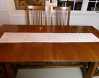 X-long 59    Beautiful Vintage White Lace Table Runner  Victorian-style