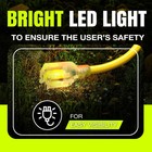 Outdoor indoor Extension Cord Heavy Duty 3 Prong Sjtw  Flexible Long Power Cord