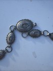 Vtg 1920s To 1950s Sanford Silver Tone Concho Belt Navajo Style 34 