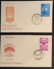 India Stamps 1962 - Collection Of 5 First Day Covers Inc Rhino  w 