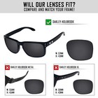 Anti Scratch Polarized Replacement Lens For-oakley Holbrook Oo9102 Options