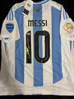 Lionel Messi Signed Beckett Ip8386 Argentina Autograph Jersey Copa Bas Coa
