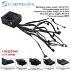 Atx 1000w Power Supply 80 Plus Glod Non Modular Pc Pus Support Dual Cpu