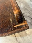 Antique Mahogany Edwardianvictorian Registered X Trademark Folding Table Desk