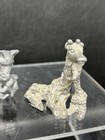Vintage Pewter Figurines Lot Of 3 
