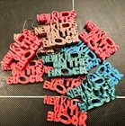 New Kids On The Block - Nkotb - Earrings - 3d Printed - Various Colors - 1 Pair