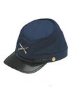 Civil War Union Officer Soldier General Army Costume Kepi Hat Cap Navy Blue 