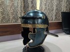 Roman Imperial Gallic Helmet C Blue Antique - Roman Army Helmet   Historical