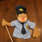 Melissa   Doug Police Officer Puppet Cyrus Cy Wren Woman Policeman Cop Plush