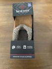 Isotoner Men s Memory Foam Slip-on Slippers Faux Suede Brown Us 13-14