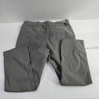 Orvis Mens Gray Stretch Water Repellent Comfort Travel Pants 38x30