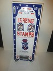 Vtg Federal  U s  Postage Stamp Porcelain Vending Machine Uncle Sam Los Angeles