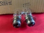 Stanley     Nos 12v 25 25w Headlight Bulb Set 2pc Ford New Holland 1120 1520 1920