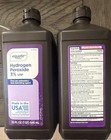 Equate Hydrogen Peroxide 3  Usp First Aid Antiseptic 32oz Lot Of 2