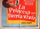 1953 Audrey Hepburn Roman Holiday 1sh Movie Poster La Princesa Que Queria Vivir
