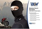 Balaclava Face And Neck Mask Biker outdoor Sports  Deluxe Cotton Coolmax By Bsv 
